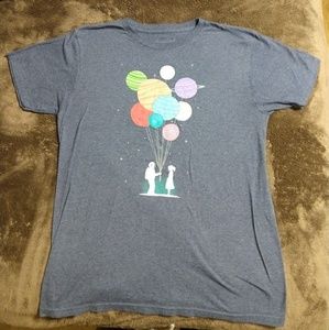 Threadless Shirts - Threadless balloon planets t-shirt Threadless Shirts - Threadless balloon planets t-shirt